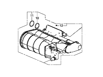 Acura 17011-T2A-A01 Canister Set