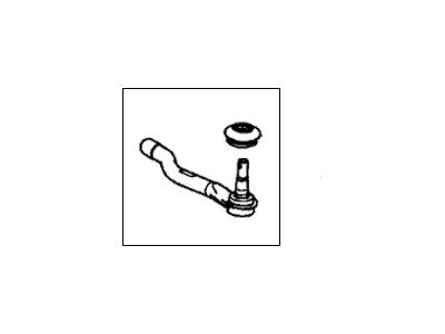 Acura 53560-T2A-A01 Driver Side Tie Rod End