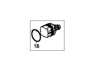 Acura 91715-5MX-A01 Connector, Waterproof (45P 040F)