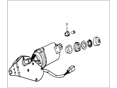 8-97187-675-0 Acura Bracket, Radiator Illustration 1 of 1
