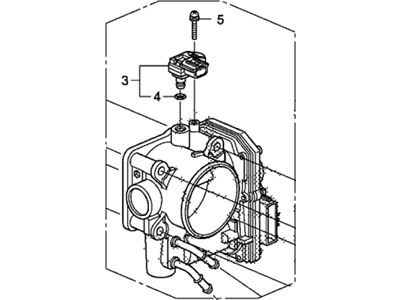 Acura 16400-RN0-A01 Fuel Injection Throttle Body (Gmc1E)