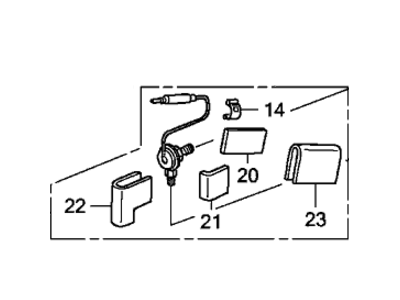 2011 Acura MDX A/C Expansion Valve - 80221-STX-A01