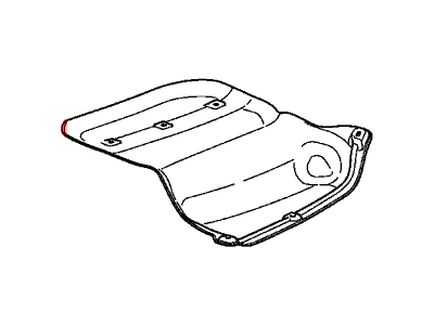 Acura 17519-STX-A00 Protector, Fuel Tank