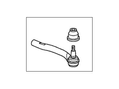 Acura 53540-STX-A02 Passenger Side Tie Rod End