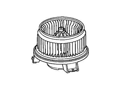 Acura 79310-STX-A01 Fan Motor Assembly