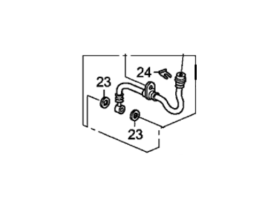 2007 Acura MDX Brake Line - 01464-STX-A01