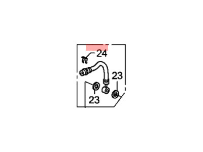 Acura Hydraulic Hose - 01468-STX-A00