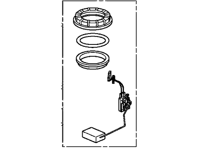 2010 Acura TSX Fuel Level Sensor - 17047-TA0-A00