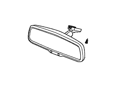 Acura 76400-SZA-A21 Rear View Mirror Assembly (Automatic Day/Night)