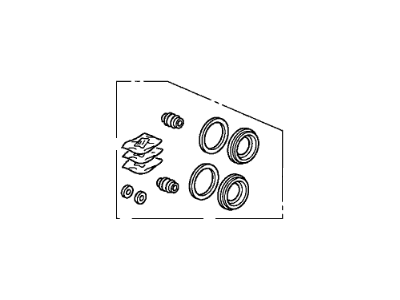 Acura TLX Brake Caliper Repair Kit - 01463-T0A-A01