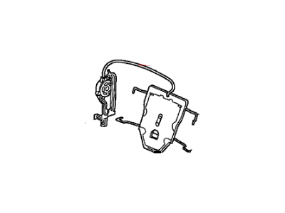 Acura 81590-TA0-A72 Lumbar Left, Front Back