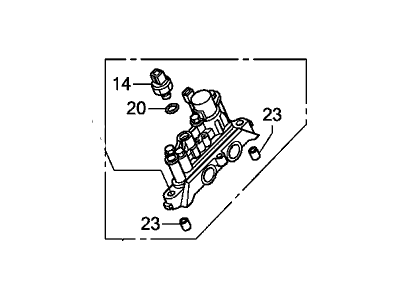 Acura RDX Spool Valve - 15810-R70-A04