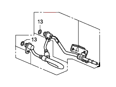 Acura 16728-R70-A01 Fuel Joint Hose