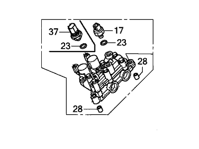 2019 Acura TLX Spool Valve - 15820-5G0-A01