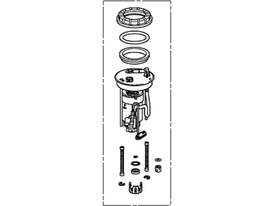 Acura 17048-TY2-A00 Fuel Filter Set