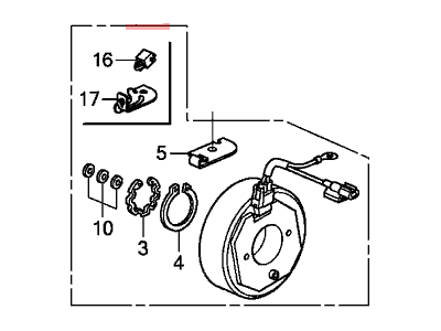 Acura 38924-R70-A01 Stator Set