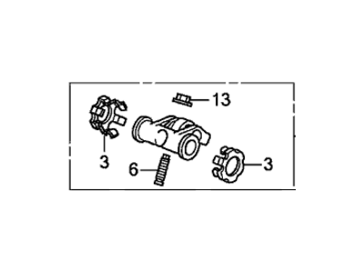 2013 Acura ILX Rocker Arm - 14624-R40-A01