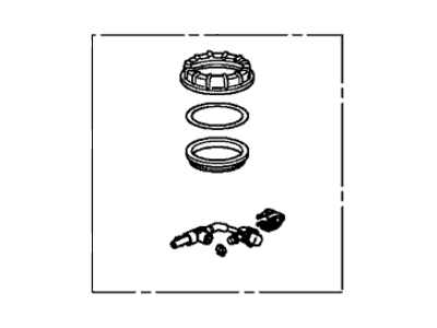 Acura TL Fuel Pressure Regulator - 17052-TK5-A00