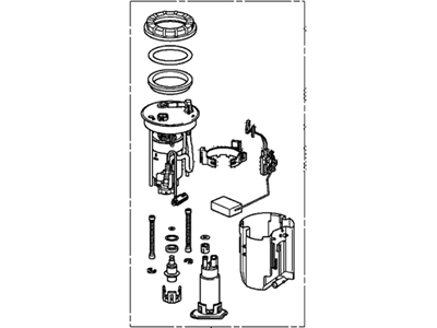 Acura 17045-TY2-A00 Fuel Pump Module Set