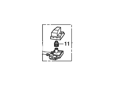 Acura 17743-TA0-A02 Box, Fuel Drain