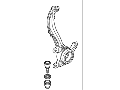 Acura TSX Steering Knuckle - 51210-SDA-A02