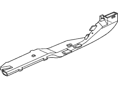 Acura 83381-SDA-A00 Duct, Left Rear Heater