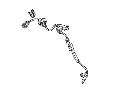 Acura 57455-SDH-003 Abs Wheel Speed Sensor, Left Front