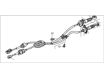 Acura 54310-SDA-L02 Shift Control Cable