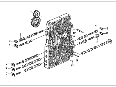 Acura ILX Valve Body - 27000-RXH-000