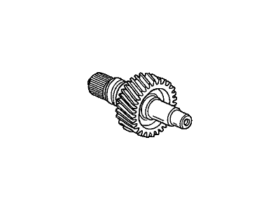 Acura 29021-RJF-T00 Shaft, Transfer Driven Gear