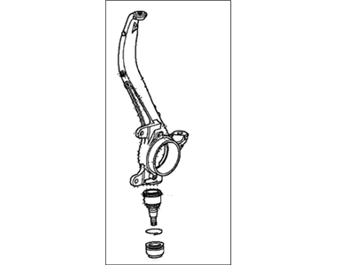 Acura TSX Steering Knuckle - 51210-TA0-020