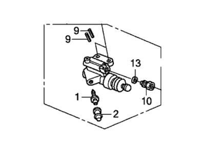 Acura 46930-SDP-A01 Clutch Slave Cylinder Assembly