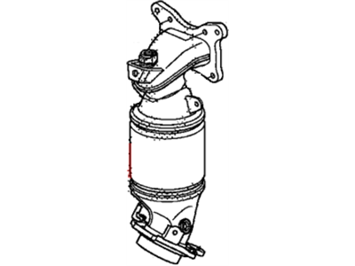 Acura TSX Catalytic Converter - 18190-R40-A00