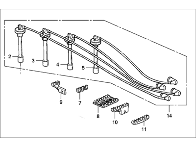74200-SV1-A00 Acura Cowl Top Assembly Illustration 1 of 1