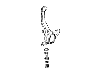 84131-SW5-J00ZB Acura Garnish, Right Rear Pillar (Clear Gray) Illustration 1 of 1