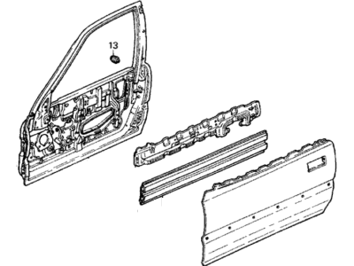 22572-RZH-003 Acura Plate, Clutch End (2) (2.7MM) Illustration 1 of 1