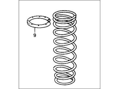 90301-SV1-A02 Acura Nut, Side Illustration 1 of 1