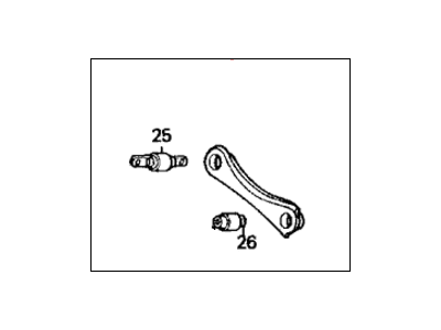 2000 Acura Integra Control Arm - 52400-SR3-000