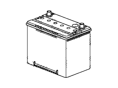 Acura 31500-SD4-100M Battery Assembly (24F/550Amp)