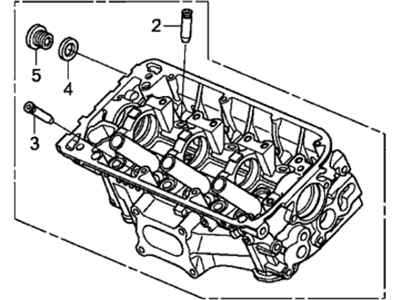 Acura MDX Cylinder Head - 12100-R70-305
