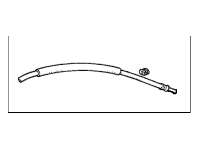 91595-SK7-931 Acura Clamp, Fuel Pipe Illustration 1 of 1