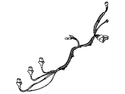 8-97135-087-0 Acura Seal, Rear Illustration 1 of 1