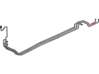 39179-SK8-A01 Acura Tube, Antenna Illustration 1 of 1