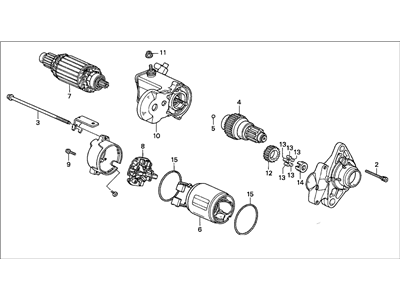 Acura 06312-PAA-506RM Starter Motor Assembly (Reman)