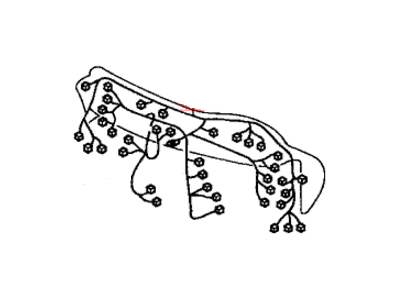 72480-SD4-010 Acura Molding Assembly, Left Front Door Edge Illustration 1 of 1