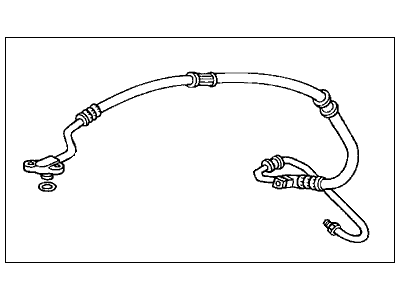 91593-SS8-A01 Acura Clip, Fuel Hose Illustration 1 of 1