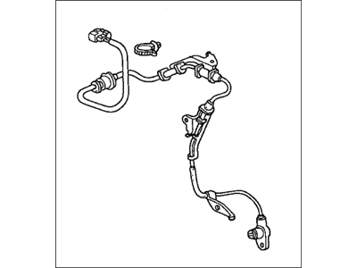 Acura 57455-S84-A52 Abs Wheel Speed Sensor Front Left