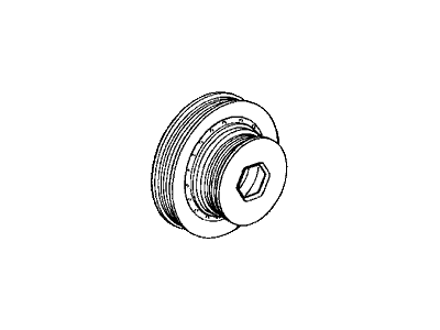 Acura CL Crankshaft Pulley - 13810-PEA-007