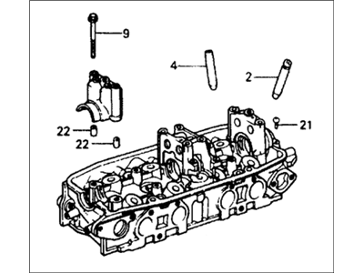 24905-PW4-Z00 Acura Stay, Control Wire Illustration 1 of 1