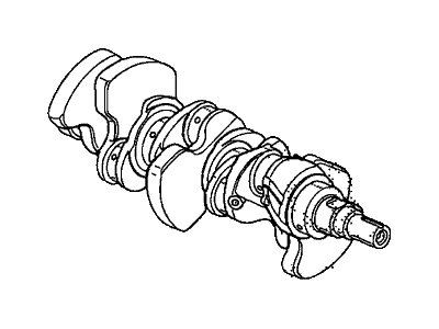 Acura RDX Crankshaft - 13310-5G0-A00